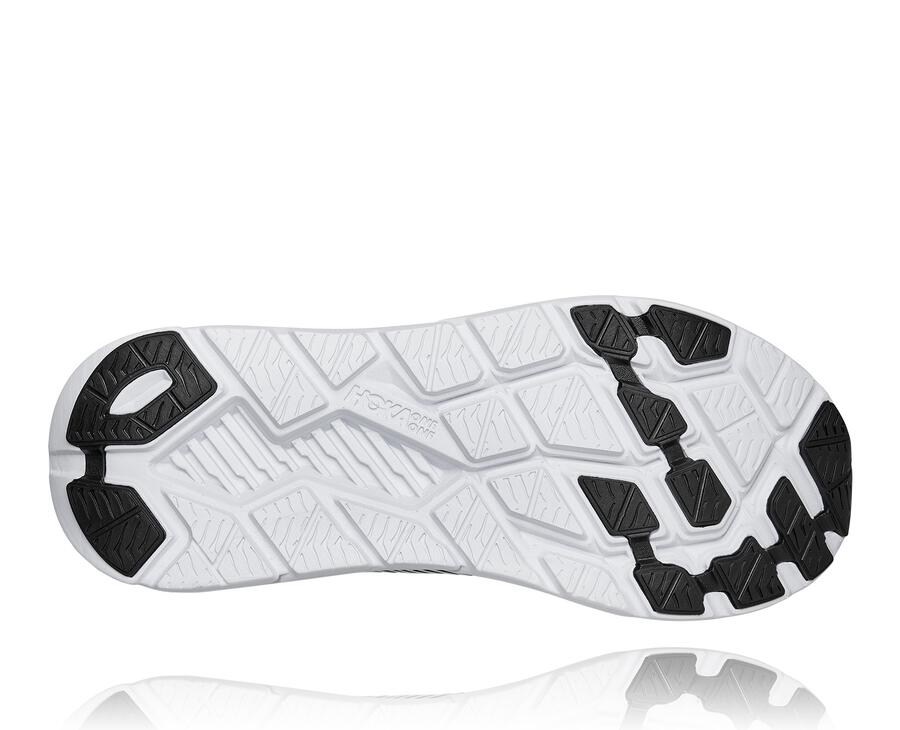 Hoka One One Mens Running Shoes - Rincon 2 - Black/White - SCKN60947